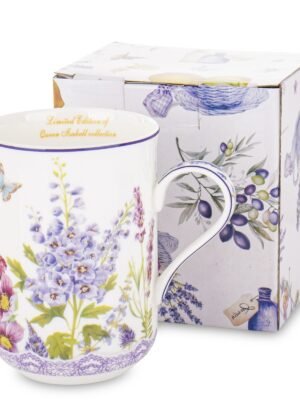 Kubek Queen Isabell KWIATY porcelana 350 ml