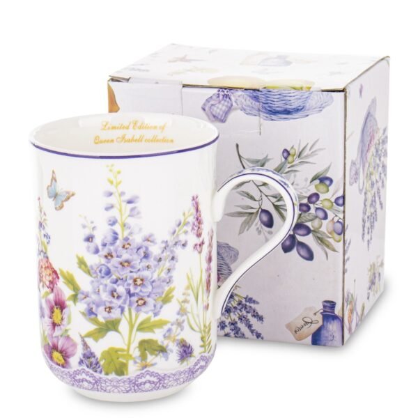 Kubek Queen Isabell KWIATY porcelana 350 ml