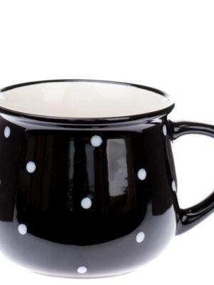 Kubek Dakls Groszki ceramika 770 ml