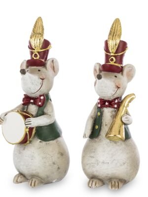 FIGURKA MYSZ MYSZKA Z INSTRUMENTEM MIX 2 WZORY