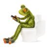 aa-79.jpg Figurka Żaba Na Toalecie