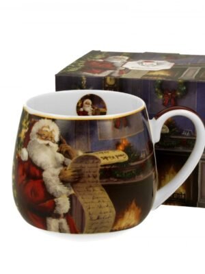 Kubek Baryłka Santa Letter - Porcelana