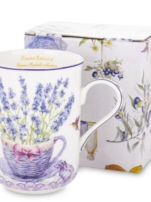 Kubek Queen Isabell KWIATY porcelana 350 ml