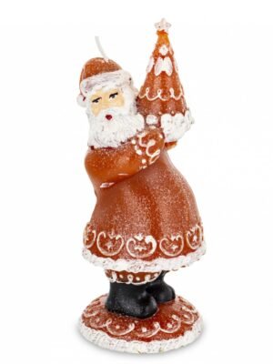 Świeca Mikołaj z Choinką