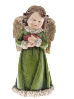 Figurka anioł z sercem