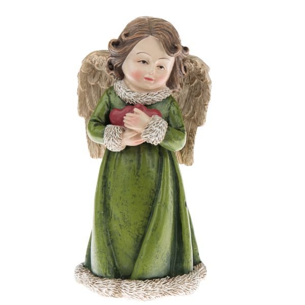 Figurka anioł z sercem