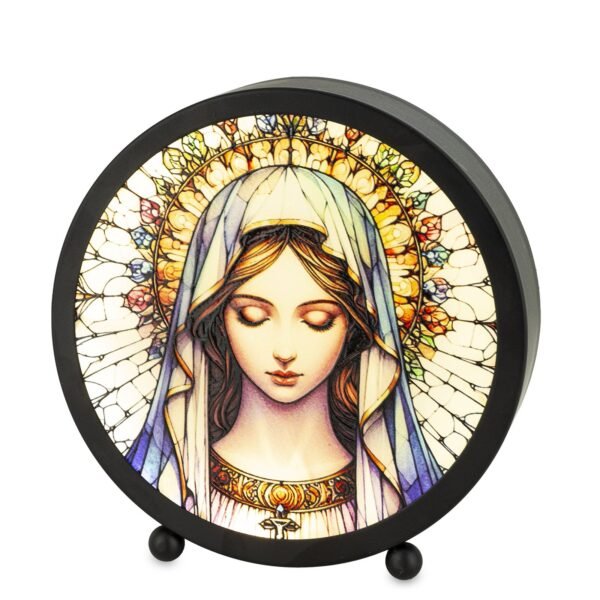 Lampion Witrażowy Led