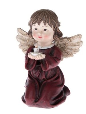 Figurka anioł ze świecą 2