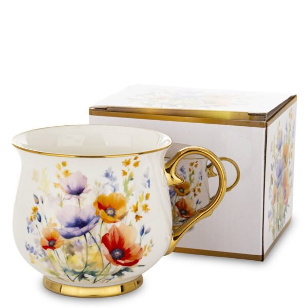Kubek  Flower porcelana 450 ml