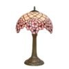 Lampa witrażowa w stylu Tiffany, Kwiat wiśni, Duża