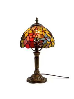 Lampa witrażowa w stylu Tiffany ręczne robiona