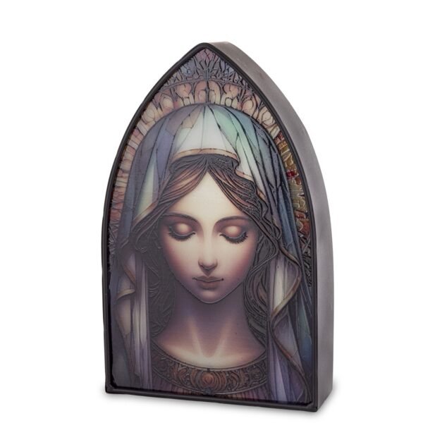 Lampion Witrażowy Led