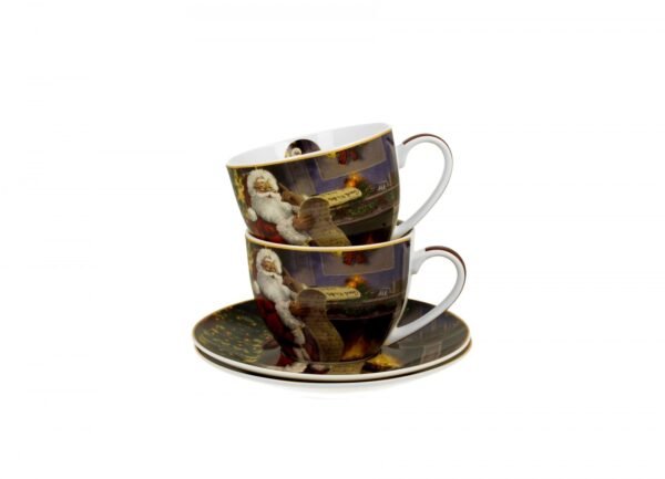 bb-12.jpg 2 Filiżanki Ze Spodkami Santa Letter