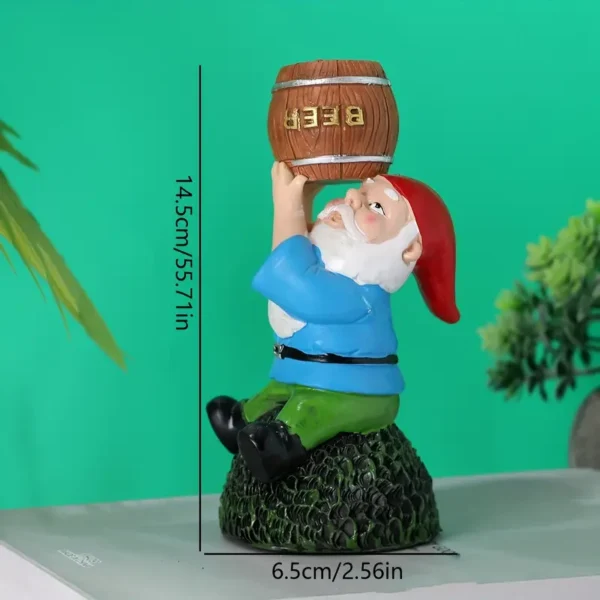 Skrzat ogrodowy z beczką