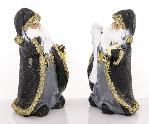 Zestaw dwóch figurek Święty Mikołaj