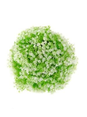 Sztuczny bukszpan z kwiatem