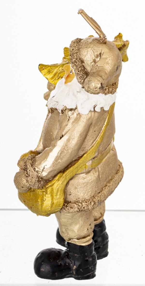 Świeca Mikołaj  Złoty