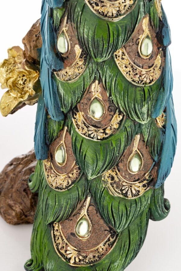 Figurka paw kolorowy kryształki dekoracja ozdoba na prezent