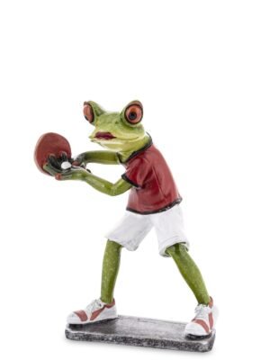 Figurka żaba tenis stołowy