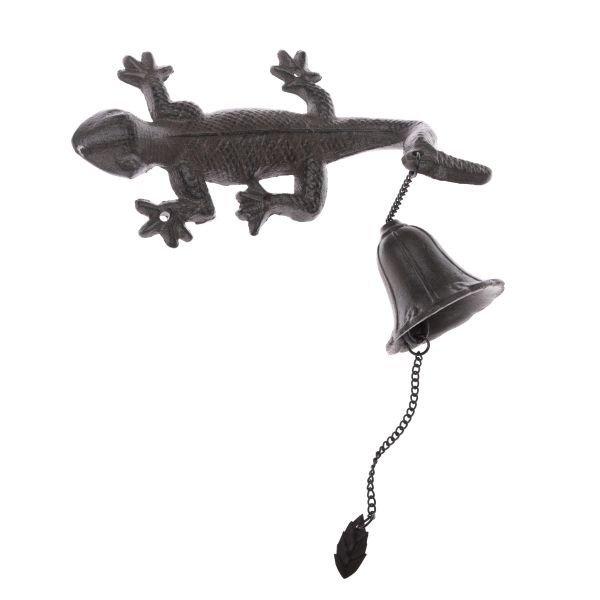 Żeliwny dzwon do powieszenia jaszczurka dzwonek