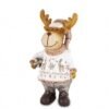 jj.jpg Figurka Jeleń w sweterku i czapce