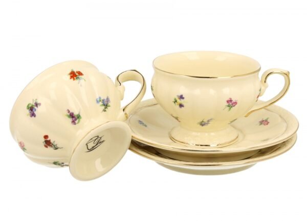 Kpl. 2 Filiżanek Ze Spodkiem England 220Ml