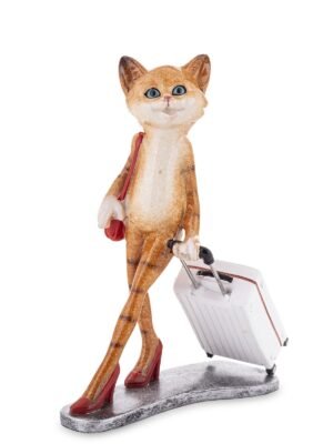 Figurka kotka w podróży