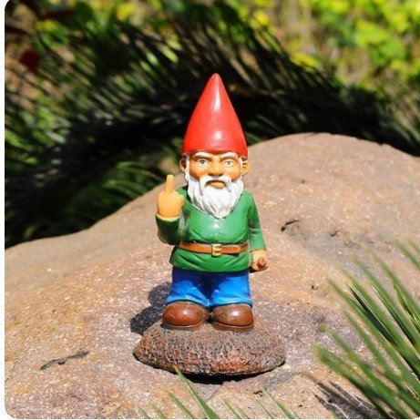 Figurka krasnala grubiańskiego