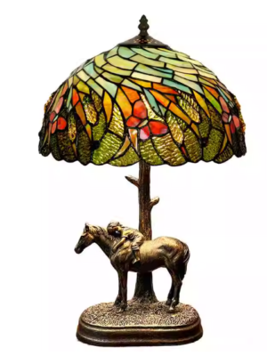 Lampa witrażowa w stylu Tiffany. Sen dziecka 30'