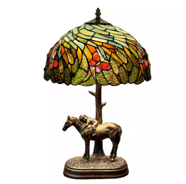 Lampa witrażowa w stylu Tiffany. Sen dziecka 30'