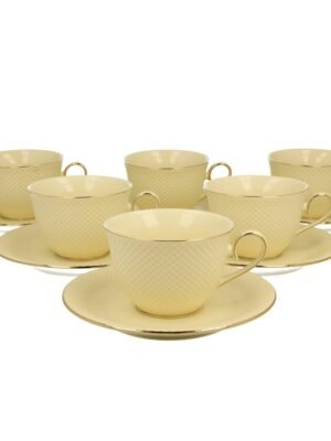 6 Filiżanek Ze Spodkami Vesper 290Ml