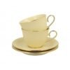 Filiżanka Ze Spodkiem Vesper Ecru Kpl. 2 Szt