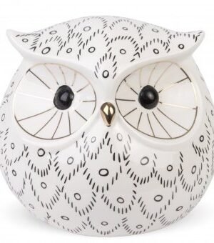 Piękna skarbonka sowa