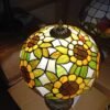 slon2.jpg Lampa witrażowa w stylu Tiffany. Słoneczniki w ogrodzie