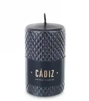 Świeca  Czerń  Mały Walec