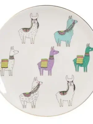 Talerz średni w lamy