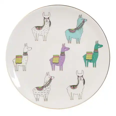 Talerz średni w lamy