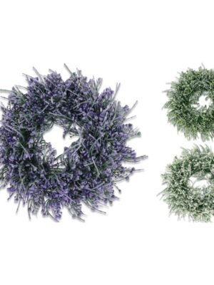 Wianki  dekoracyjne w dwóch kolorach 23cm