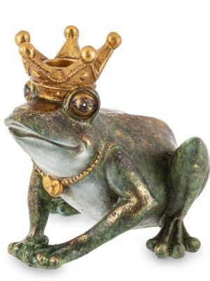 Figurka Żaba w Koronie
