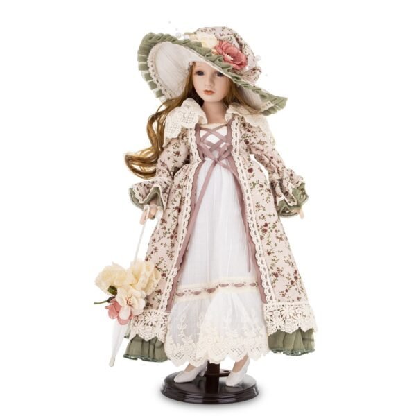 zzzz.jpeg Figurka Lalka Porcelanowa, Kolekcjonerska, Duża