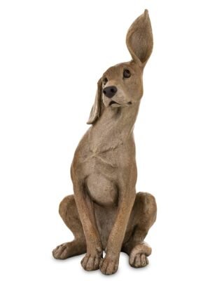 Figurka  piękny duży pies, wysokość 77cm