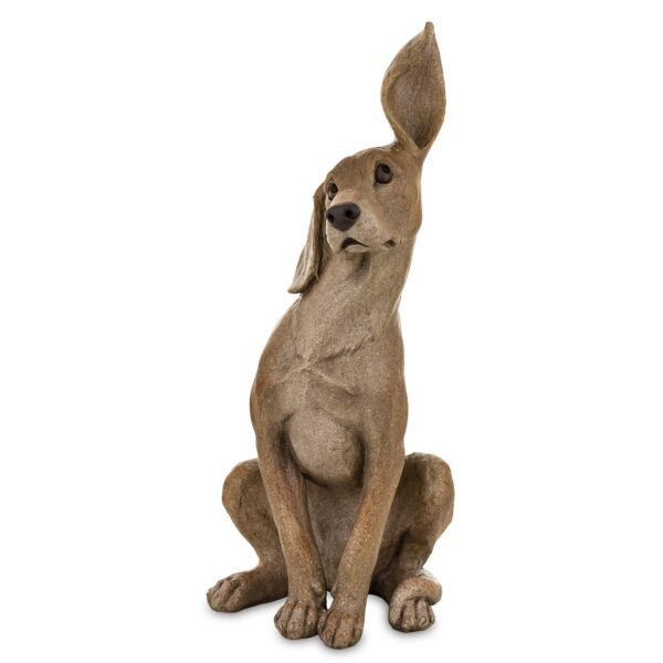 Figurka  piękny duży pies, wysokość 77cm