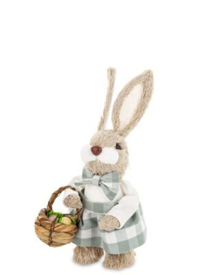 Figurka Pani Królik z koszyczkiem