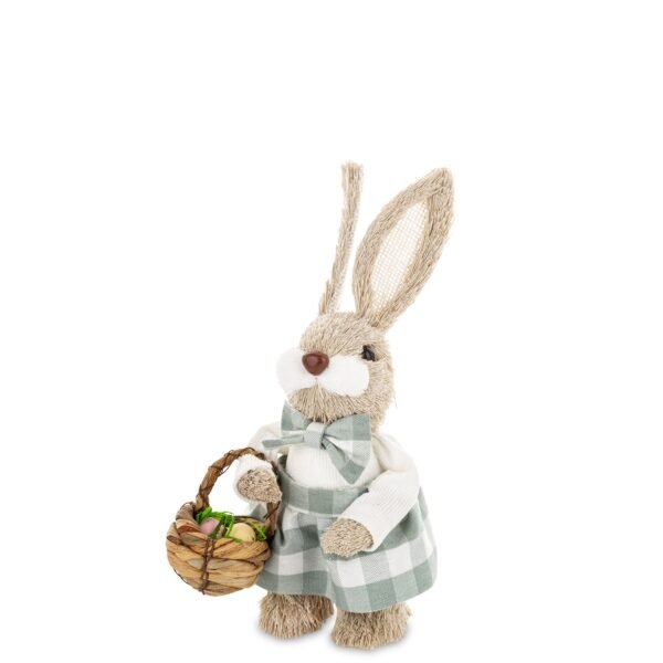 Figurka Pani Królik z koszyczkiem