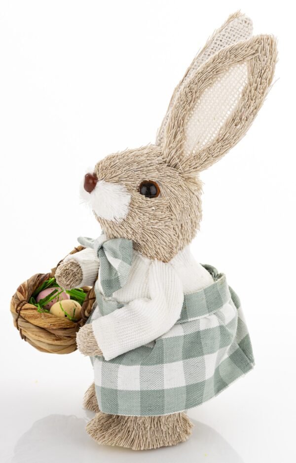 Figurka Pani Królik z koszyczkiem