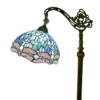 Lampa witrażowa w stylu Tiffany, podłogowa, wys. 163cm