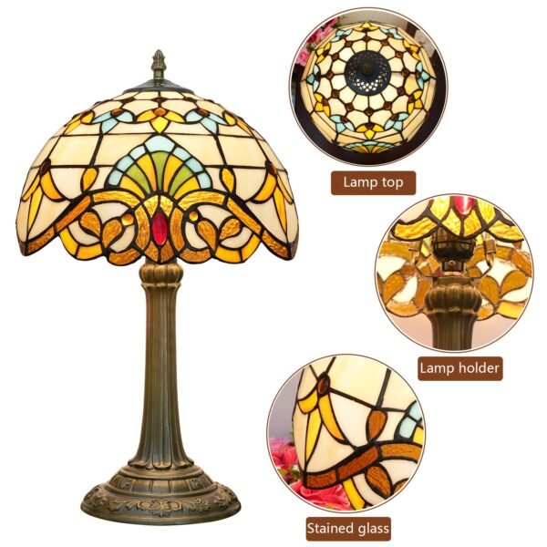 Lampa witrażowa w stylu Tiffany, Pastoralna 30"