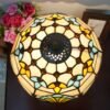 Lampa witrażowa w stylu Tiffany, Pastoralna 30"