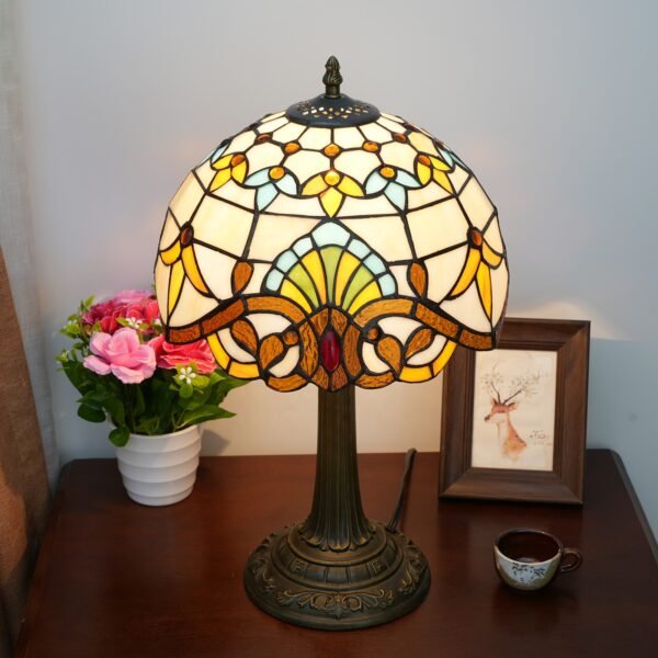 Lampa witrażowa w stylu Tiffany, Pastoralna 30"