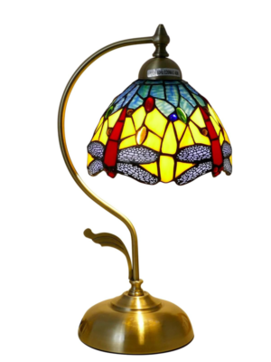 H2cf471dc6f754b75a5c542644df6bfabN Lampa witrażowa w stylu Tiffany – kolorowy akcent, który odmieni Twoje wnętrze